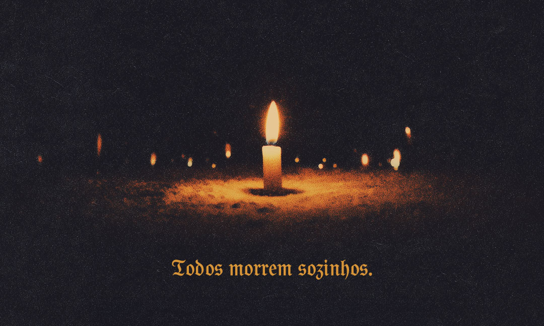 Todos morrem sozinhos.