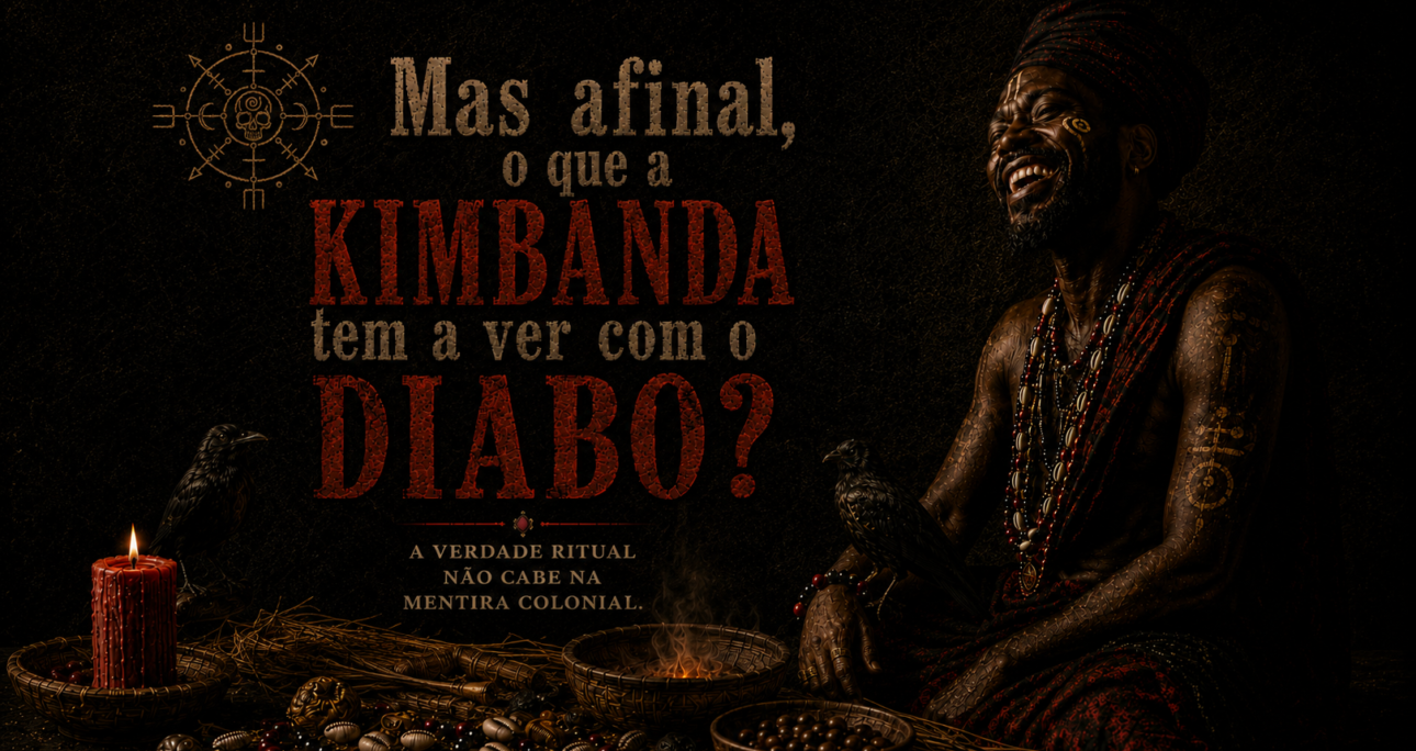 Mas afinal, o que a Kimbanda tem a ver com o Diabo?